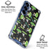 Adult Swim Rick and Morty Portal Pattern Galaxy S25 Clear Case